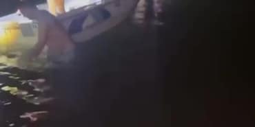 BATAN BALIKÇI TEKNESİNDEKİ 3 KİŞİYİ TRAFİK POLİSİ KURTARDI