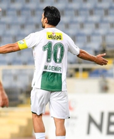 BURSASPOR TEKNİK DİREKTÖRÜ ÇAĞLAYAN'DAN MUHAMMET DEMİR AÇIKLAMASI