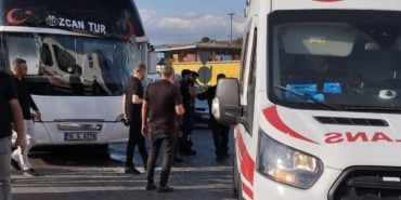 GEMLİK'TE ZİNCİRLEME KAZA: 9 İŞÇİ YARALANDI