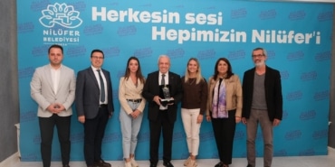 NİLÜFER BELEDİYESİ'NE "ALTIN DOKUNUŞ ÖDÜLÜ"