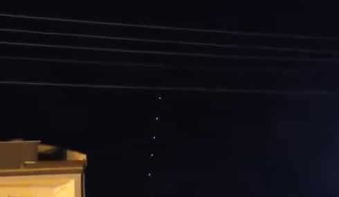 Starlink uyduları Bursa semalarında görüntülendi
