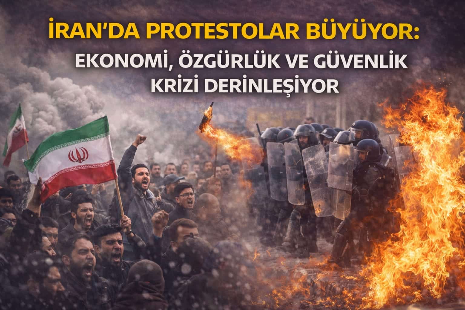İran’da Fırtına Büyüyor: Ülke Genelinde Protestolar, İnternet Kesintileri ve Savaş Uyarıları