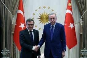 Cumhurbaşkanı Erdoğan, Almanya Dışişleri Bakanı Wadephul.