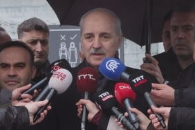 İstanbul- Numan Kurtulmuş bayram namazını Ayasofya Camii'nde