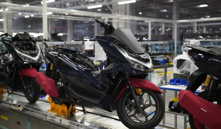 Honda Türkiye'nin İzmir Aliağa'da motosiklet fabrikası törenle açıldı