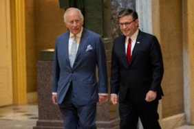 İngiltere Kralı 3. Charles, ABD Kongresi’nde yapacağı konuşma öncesi Kongre Binası’na geldi