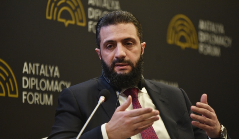 Ahmed Şara: Suriye'nin kuzeyi yabancı askerlerden boşalmış