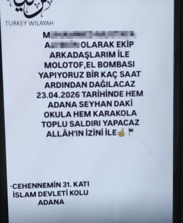 SOSYAL MEDYADAN "SALDIRI YAPACAĞIZ" PAYLAŞIMINA GÖZALTI