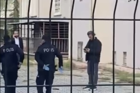 POLİSTEN KAÇAN ŞAHIS, TABANCASINI OKUL BAHÇESİNE ATTI