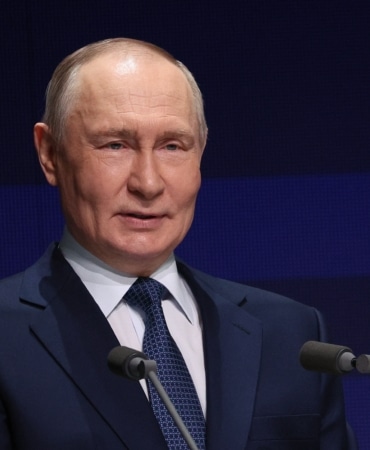 Russian President Putin attends Sluzhenie All-Russian Municipal Service Awards ceremony