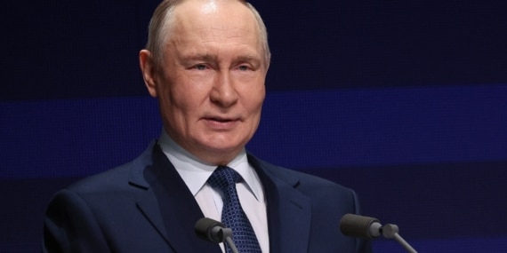 Russian President Putin attends Sluzhenie All-Russian Municipal Service Awards ceremony