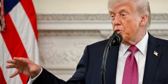 US President Donald Trump hosts NCAA national champions