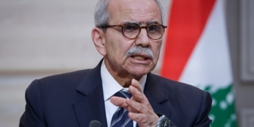 Lebanese Prime Minister Nawaf Salam in Paris