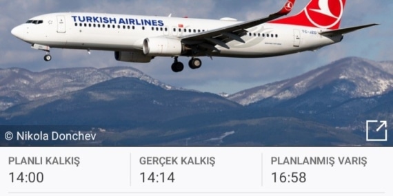 İRAN'DA MAHSUR KALAN THY UÇAĞI YURDA DÖNDÜ