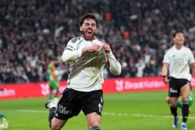 BEŞİKTAŞ'TA KAPTAN ORKUN KÖKÇÜ, 9 GOLE ULAŞTI