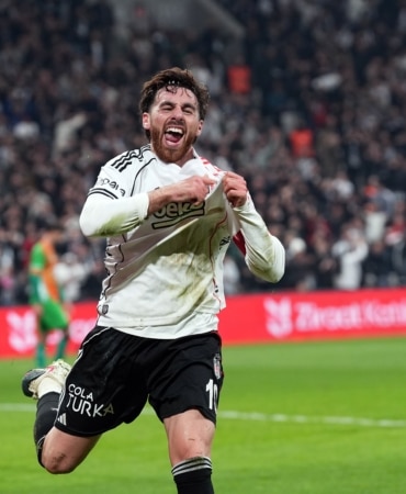 BEŞİKTAŞ'TA KAPTAN ORKUN KÖKÇÜ, 9 GOLE ULAŞTI