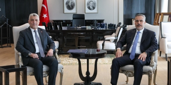 Bakanlar Fidan ve Bolat bir araya geldi