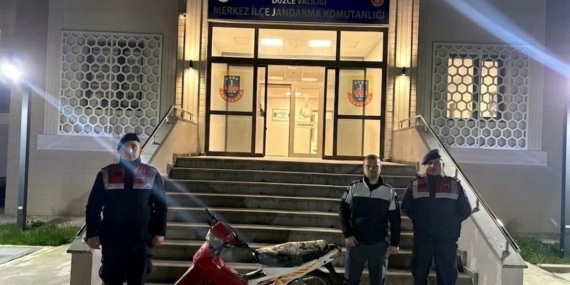 Çalınan motosiklet 13 yıl sonra bulundu