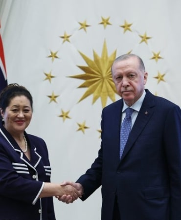 Cumhurbaşkanı Erdoğan, Yeni Zelanda Genel Valisi Kiro'yu kabu