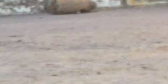 Eyüpsultan'da kazı çalışması sırasında havan topu mermis