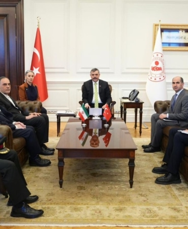 İçişleri Bakanı Çiftçi, İran'ın Ankara Büyükelçisi Za