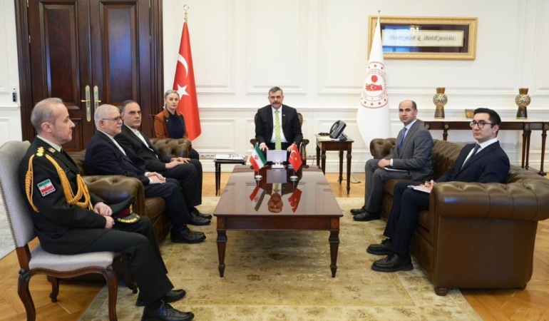 İçişleri Bakanı Çiftçi, İran'ın Ankara Büyükelçisi Za