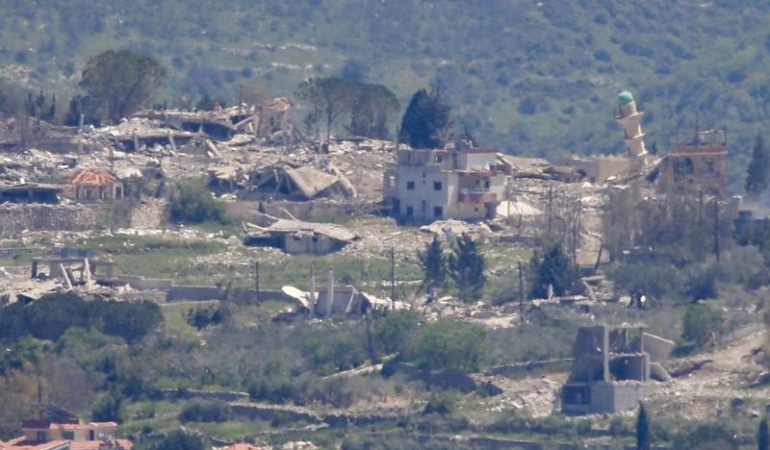 LEBANON-YATER-ISRAEL-DESTRUCTION