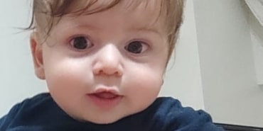 Kazada annesinin kucağından yola savrulan 10 aylık Yamaç beb