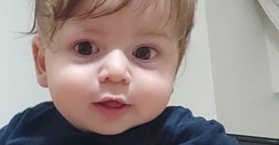 Kazada annesinin kucağından yola savrulan 10 aylık Yamaç beb