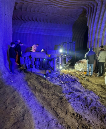 Patates deposunda devrilen forkliftin operatörü öldü