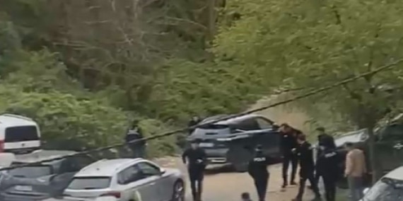 Sarıyer'de suç örgütü üyesi tarafından silahlı saldırı