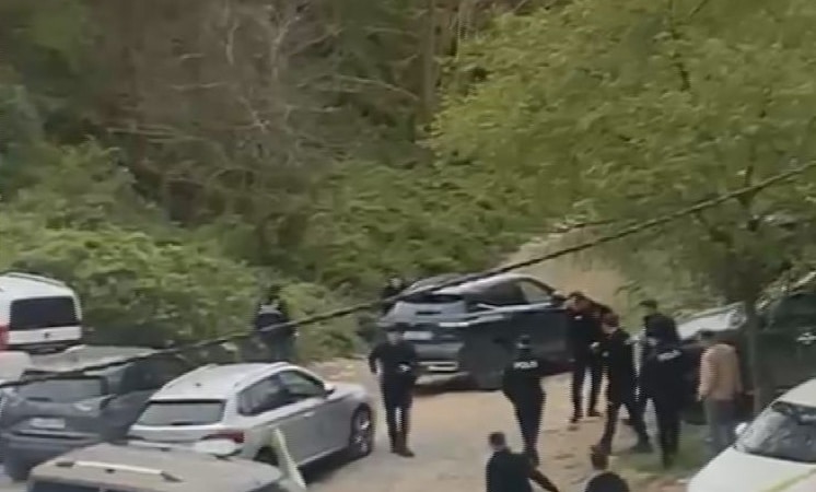 Sarıyer'de suç örgütü üyesi tarafından silahlı saldırı