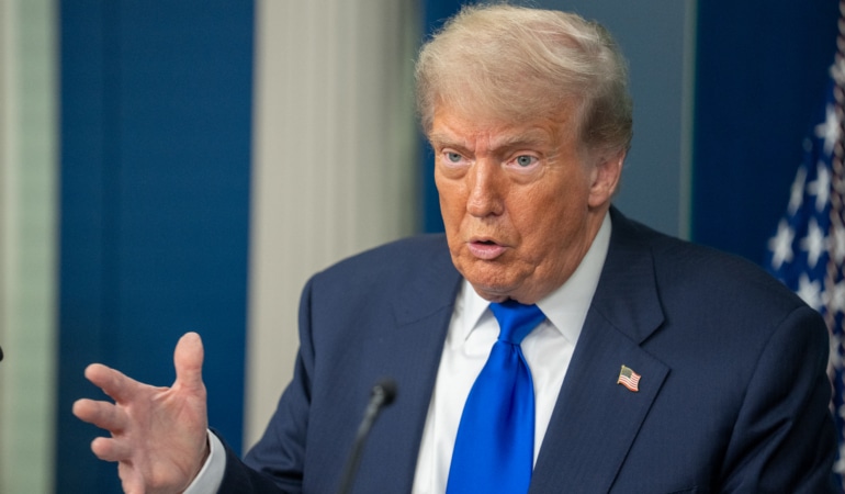 U.S.-WASHINGTON, D.C.-TRUMP-CANADA-TRADE TALK