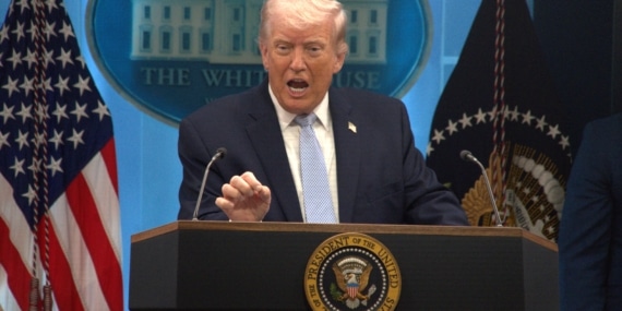 U.S.-WASHINGTON, D.C.-WHITE HOUSE-TRUMP-PRESS CONFERENCE-IRAN