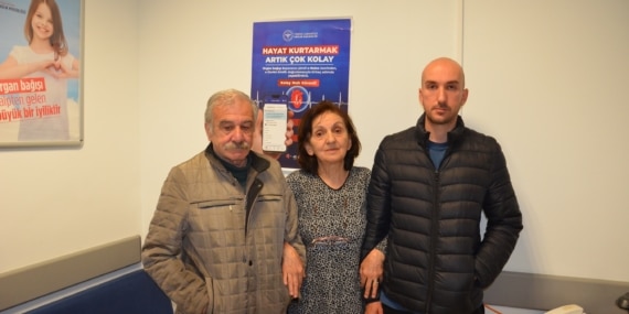 Bursa'da beyin ölümü gerçekleşen kişinin organları 3 hastaya umut oldu