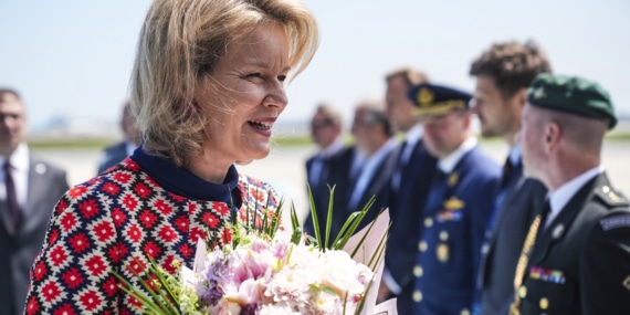 Belçika Kraliçesi Mathilde başkanlığındaki heyet İstanbul'a geldi