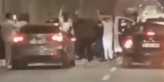 TÜNELDE DÜĞÜN KONVOYU VE KUTLAMASINA 720 BİN TL'LİK REKOR CEZA