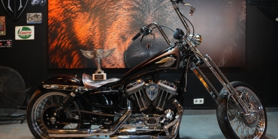 HARLEY KÜLTÜRÜNE KARŞILIK TÜRK TASARIMCIDAN BÖRÜ MOTOSİKLET GELDİ