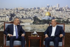 Bakan Fidan'dan Hamas Siyasi Büro Üyesi Hayye'ye taziye ziyare