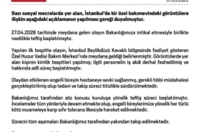Bakanlık: Bakımevinde engelli bireye şiddet uygulayan persone