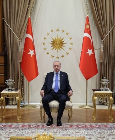 Cumhurbaşkanı Erdoğan, Kuveyt Dışişleri Bakanı Al-Sabah'.