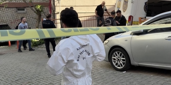 Kağıthane'de kızını silahla vuran damadını öldüren kay.