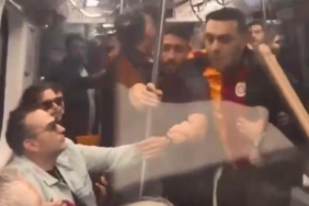 Sarıyer'de metroda küfürlü tezahürat kavgası; oklavayla m.